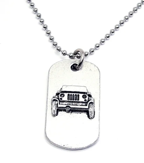 unique necklaces for women -Off Road Catalog Dog Tag Necklace