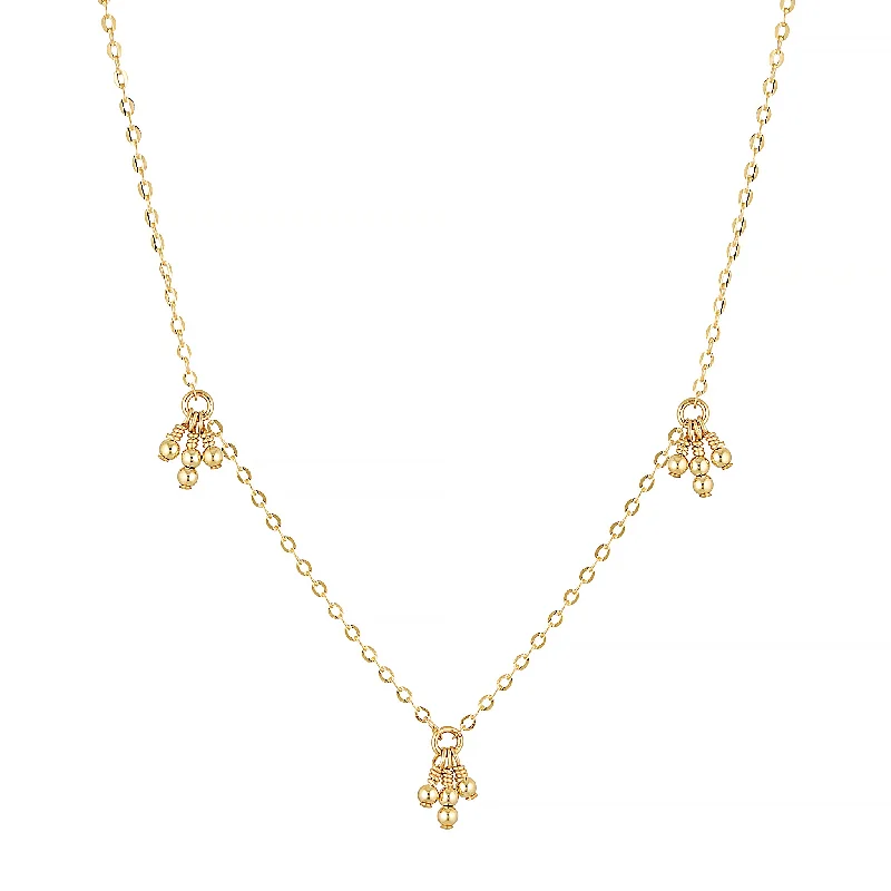 stylish necklaces for women -Joya Necklace ~ Gold