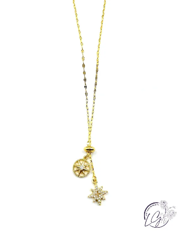 dainty gold necklaces for women -Going Places Necklace