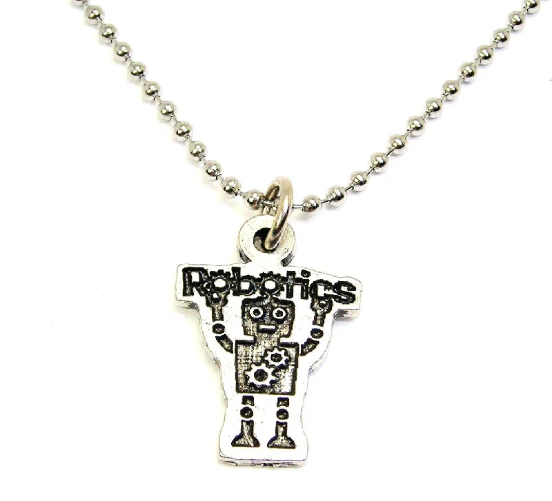 personalized necklaces for women -Robotics Catalog Necklace