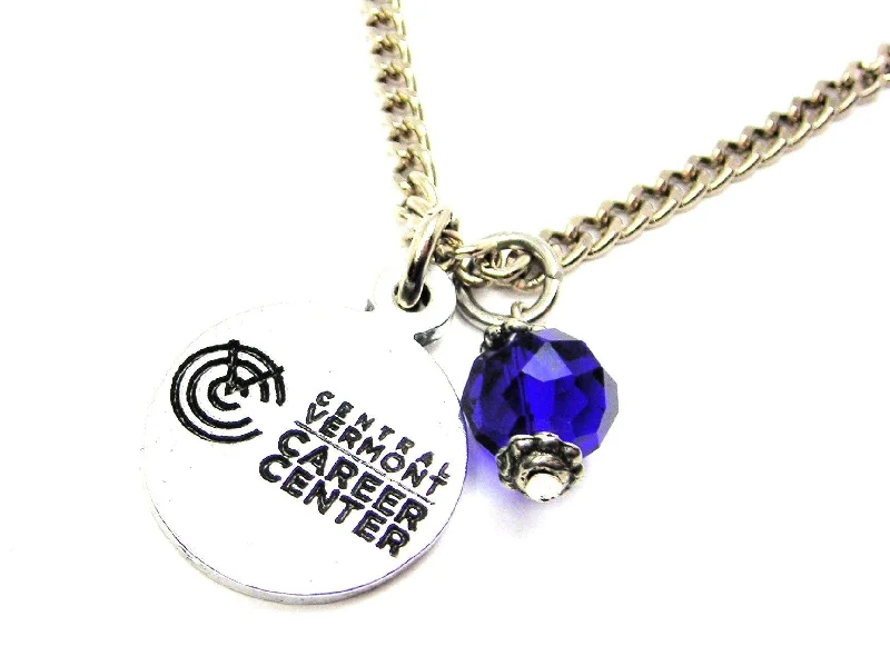 dainty gold necklaces for women -Central Vermont Career Center 18" Necklace