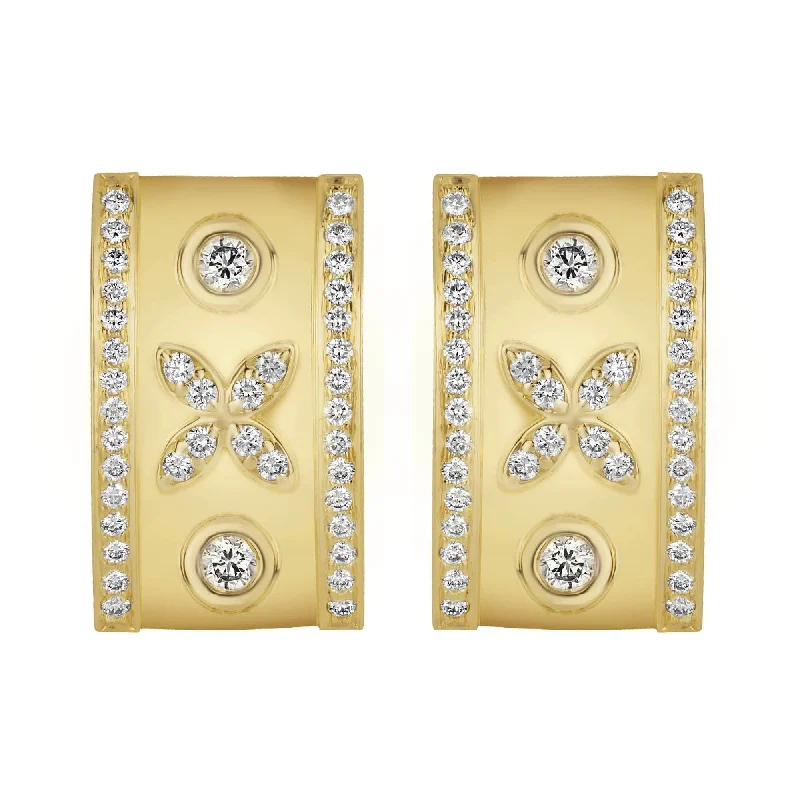 modern earrings for women -Earrings - Diamond