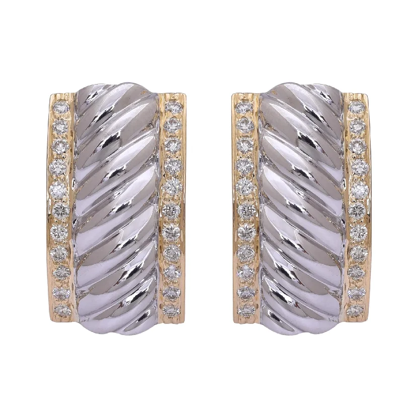 chic earrings for women -Earrings- Diamond