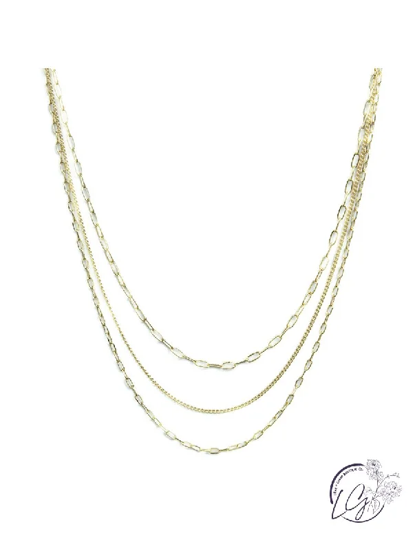 classic necklaces for women -Multi Layer Delicate Necklace