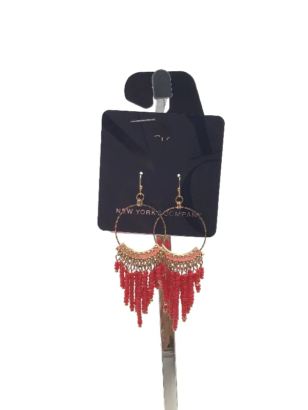 simple earrings for women -Earrings Dangle/drop By New York And Co