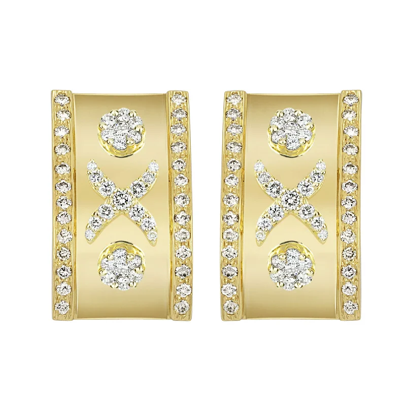 romantic earrings for women -Earrings - Diamond