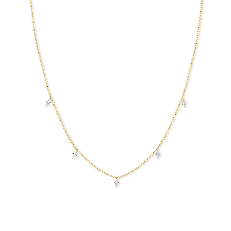 wedding necklaces for women -The Diana - Gold