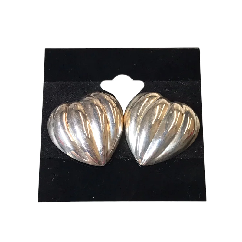 evening earrings for women -Earrings Statement In Silver