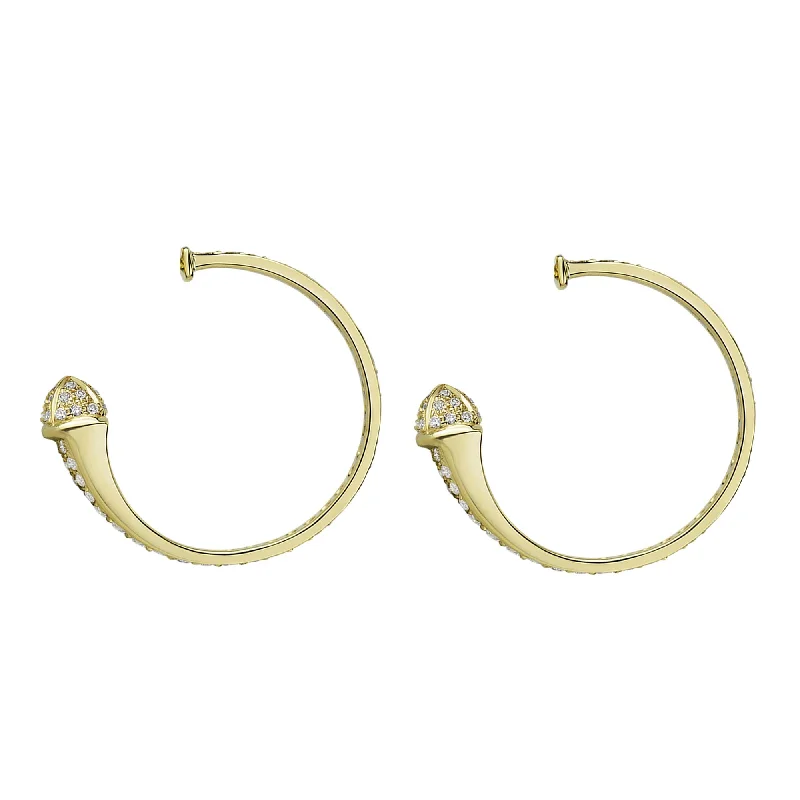 simple earrings for women -Earrings - Diamond