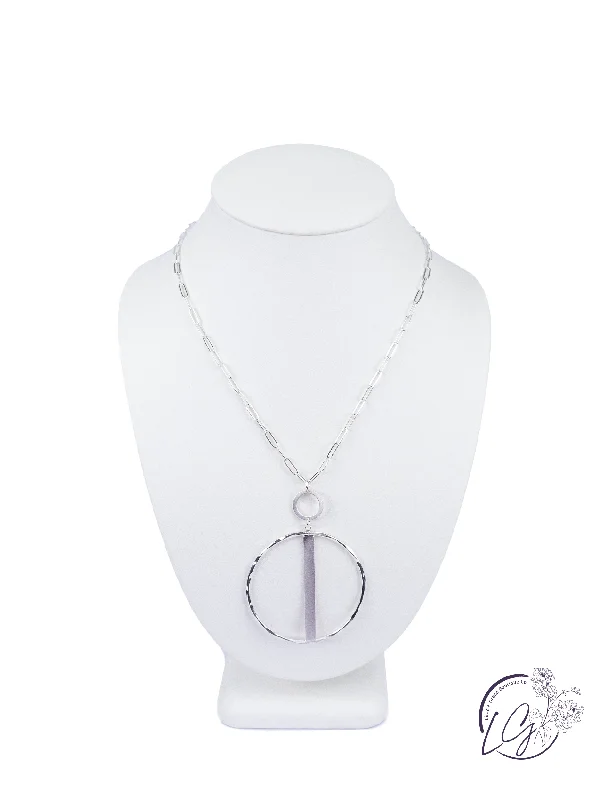 luxury crystal necklaces for women -Sterling Silver Hammered Necklace