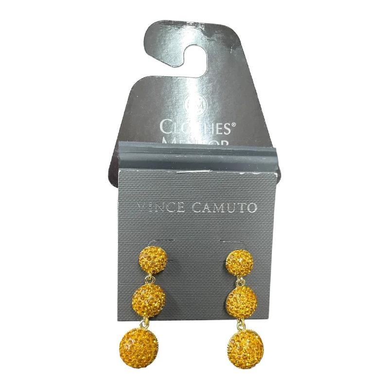 women's gold earrings -Earrings Dangle/drop By Vince Camuto