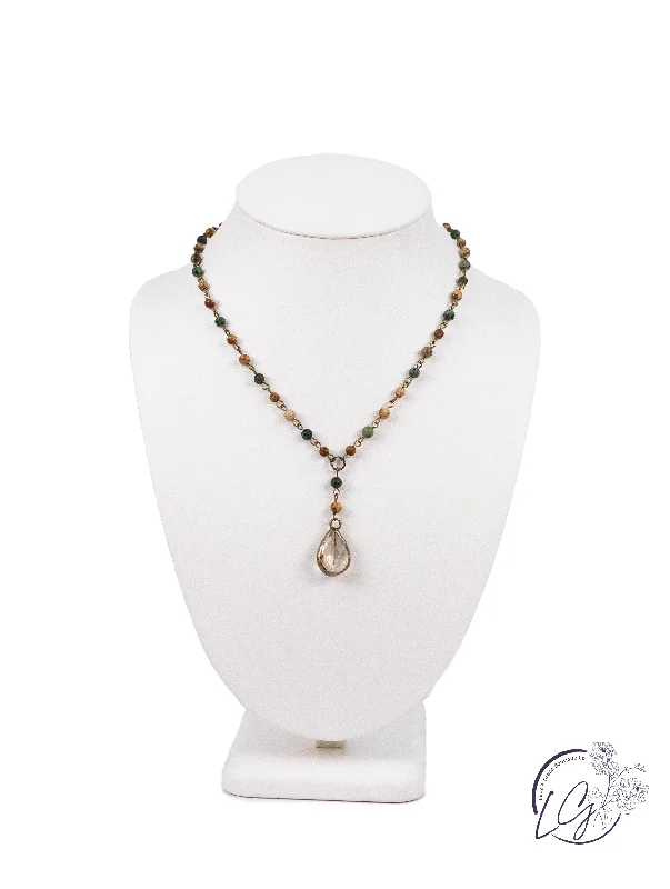 delicate necklaces for women -Faye Imperial Jasper Necklace