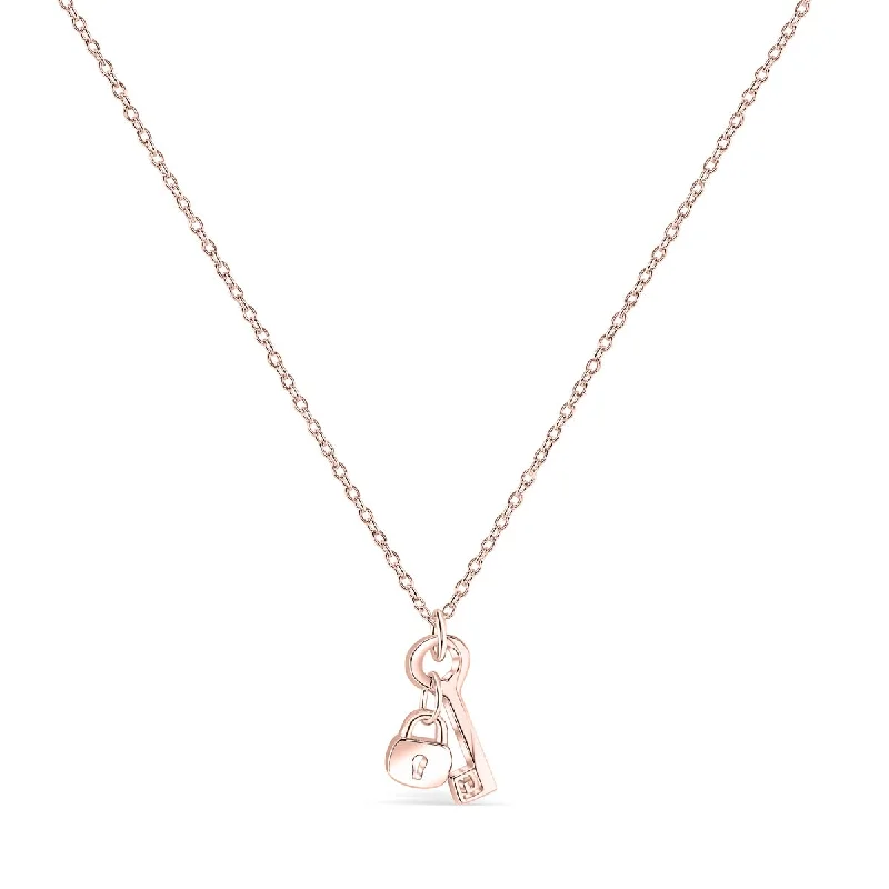 trendy pendant necklaces for women -The Affinity - Rose Gold