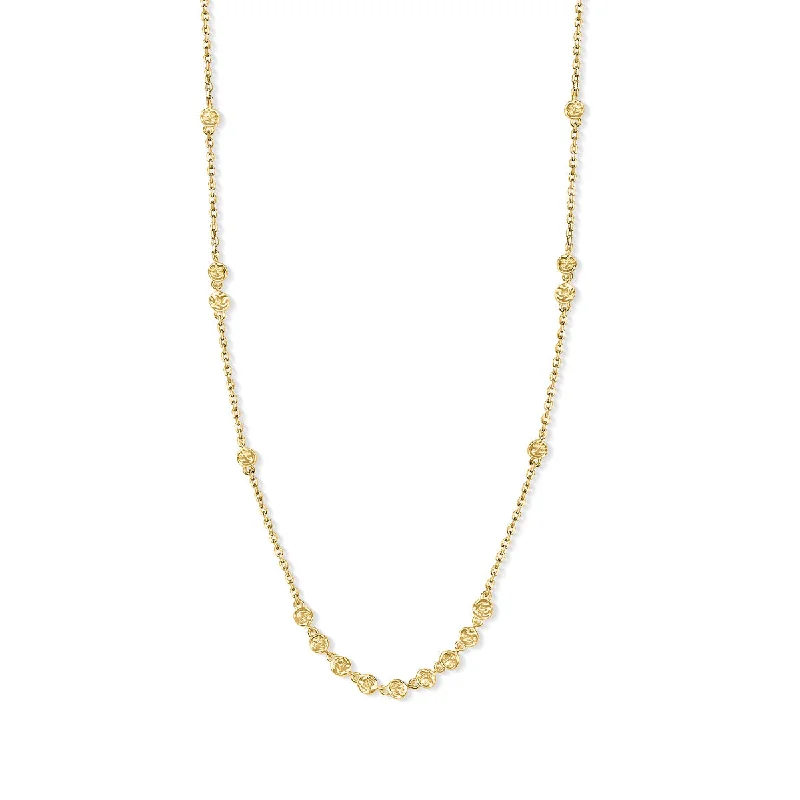 gold bar necklaces for women -The Josie - Gold