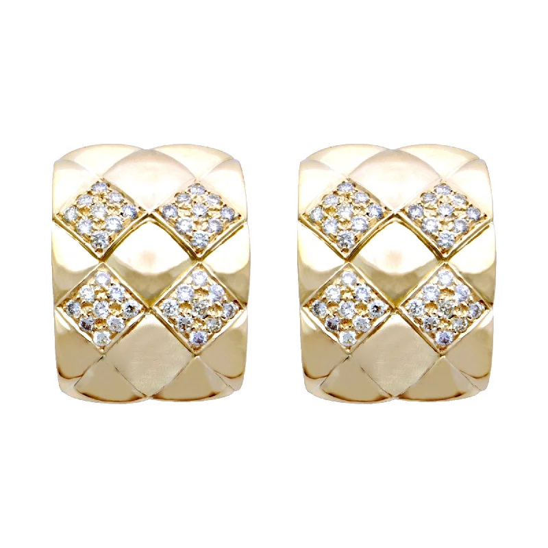 casual earrings for women -Earrings- Diamond