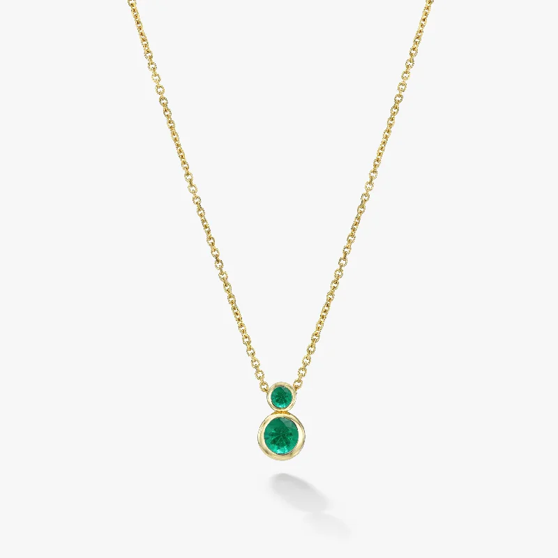 turquoise necklaces for women -Dewdrop Gemstone Necklace