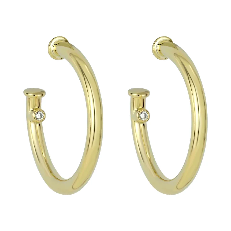 gold earrings for women -Earrings - Diamond