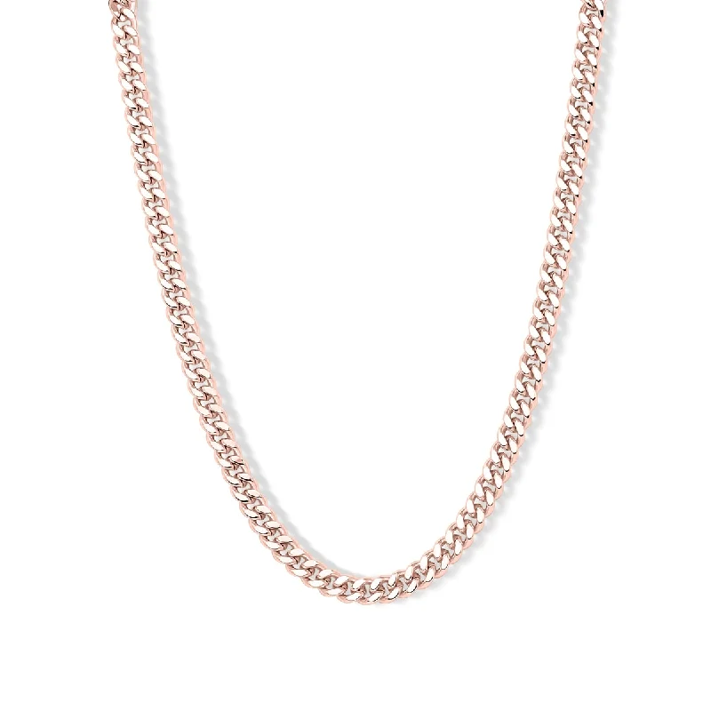 minimalist gold necklaces for women -The Kaia - Rose Gold