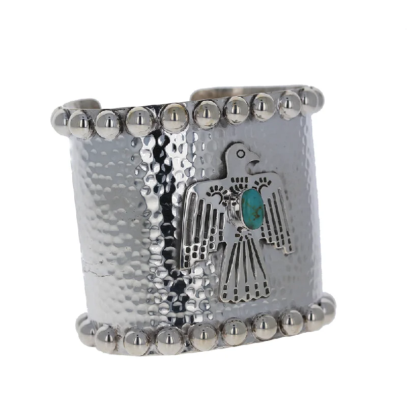 round bangles for women -Eagle Navajo Cuff